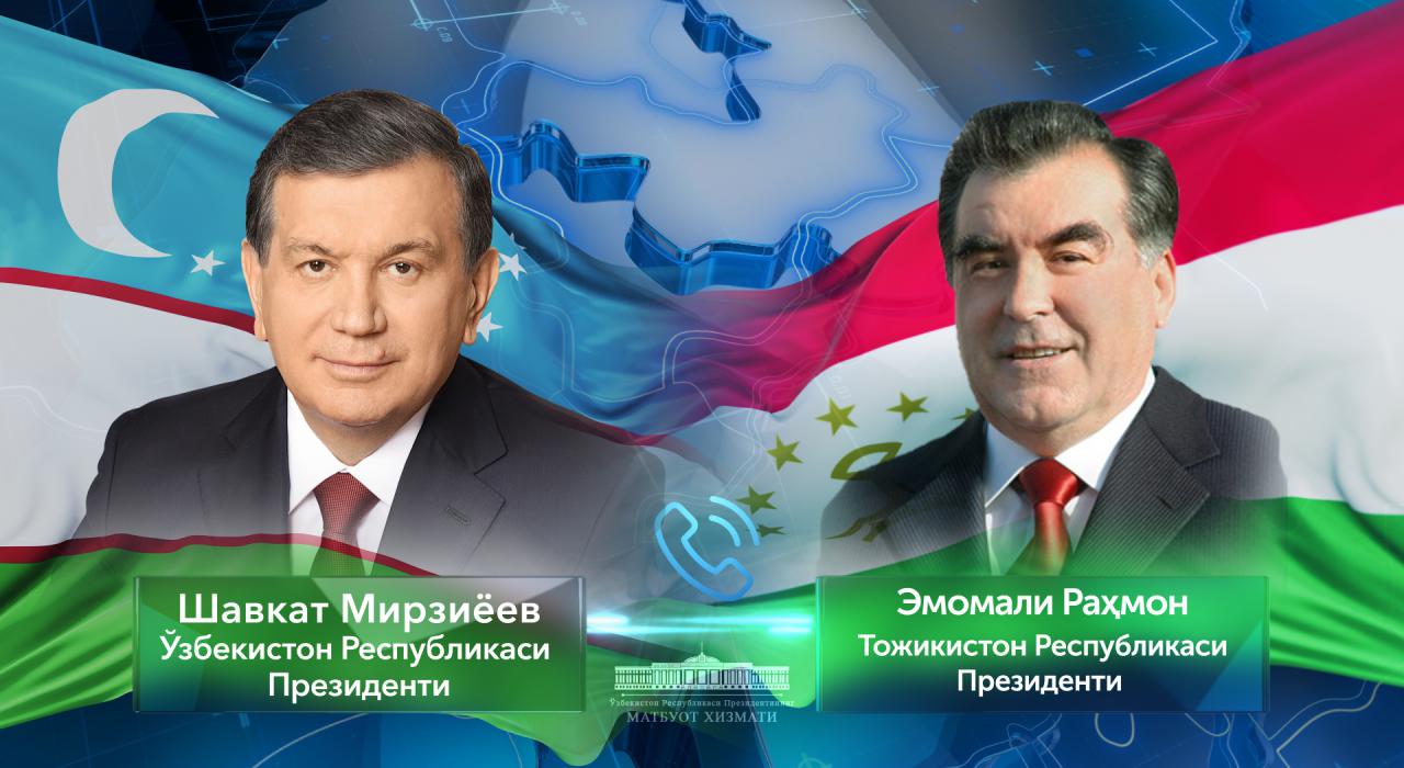On telephone conversation between the President of the Republic of Uzbekistan and the President of the Republic of Tajikistan