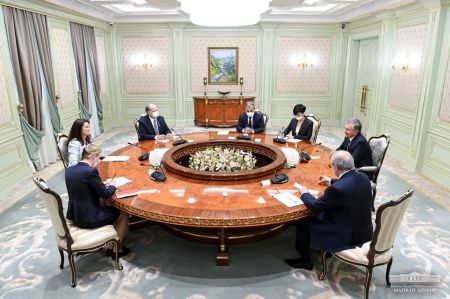 President of Uzbekistan Meets With OSCE Chairwoman-in-Office, Swedish Foreign Minister