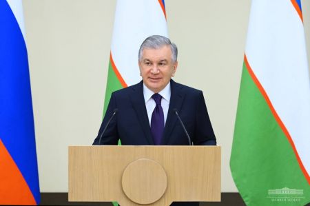 Президенты Узбекистана, Казахстана и России дали старт поставкам природного газа
