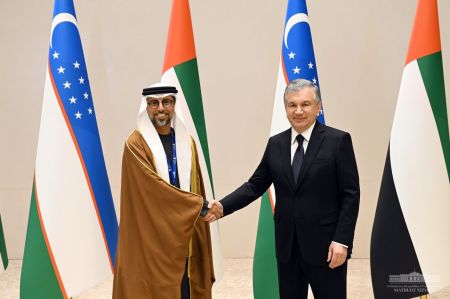 Oʼzbekiston Prezidenti BАА delegatsiyasi bilan uchrashuvda koʼp qirrali hamkorlikni kengaytirish imkoniyatlarini muhokama qildi