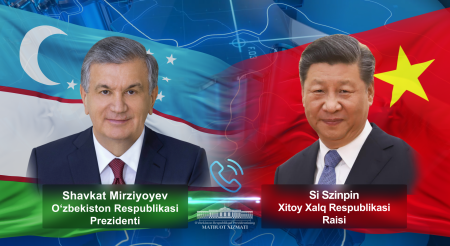 XXR Raisi O‘zbekiston Prezidentini saylovdagi ishonchli g‘alabasi bilan tabrikladi