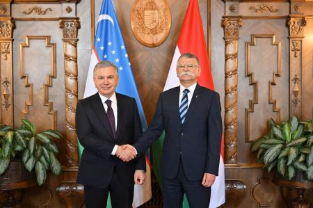 Ўзбекистон Президенти Венгрия Миллий мажлиси спикери билан учрашди
