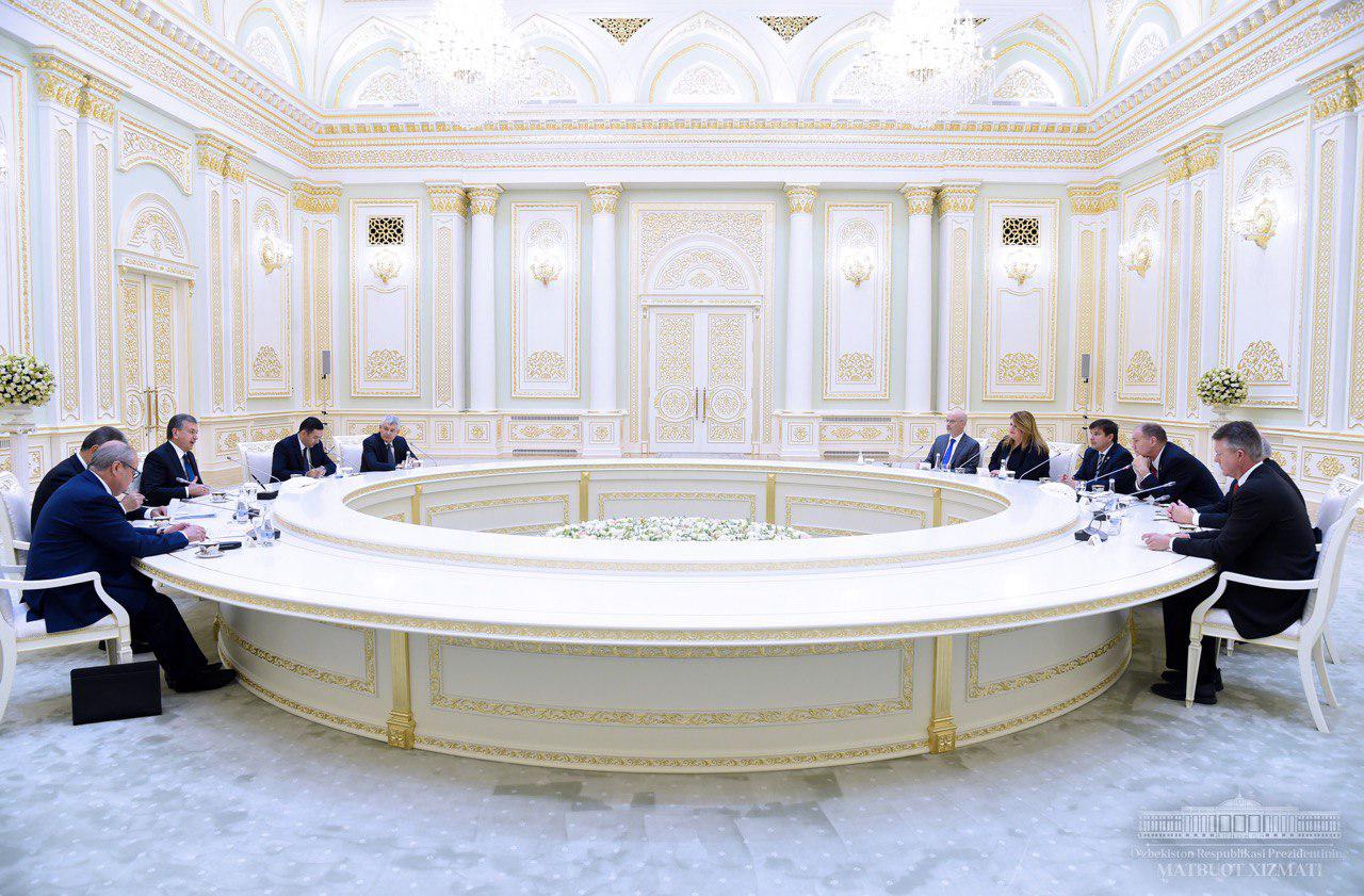 President of the Republic of Uzbekistan receives a delegation of the United States Congress President of the Republic of Uzbekistan receives a delegation of the United States Congress