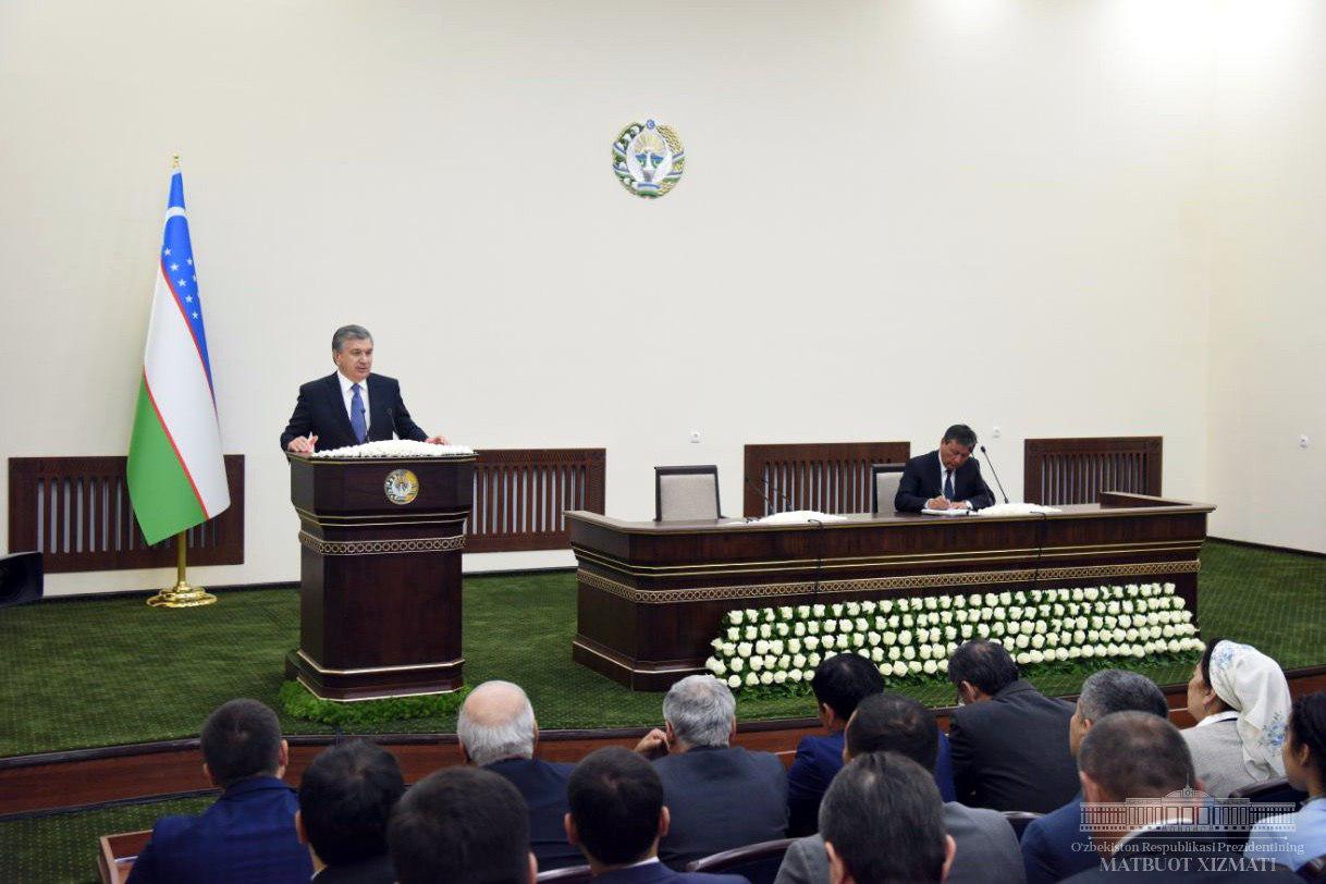 Meeting with activists of Andijan region Meeting with activists of Andijan region