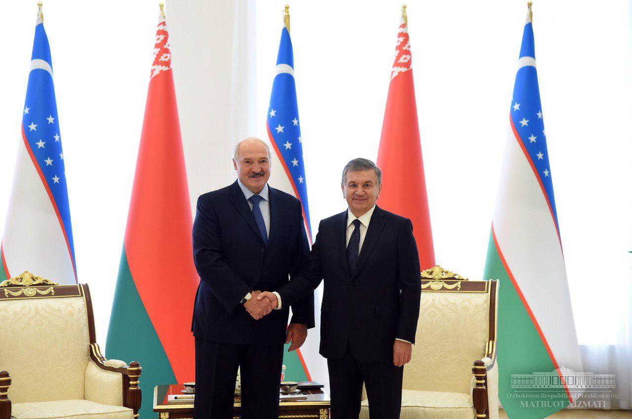 Alexander Lukashenko invited Shavkat Mirziyoyev to Belarus
