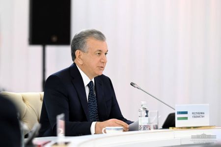 Address by the President of the Republic of Uzbekistan H.e. Mr. Shavkat Mirziyoyev at the meeting of the CIS heads of state council 