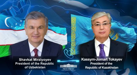 Presidents of Uzbekistan and Kazakhstan discuss current issues of practical cooperation