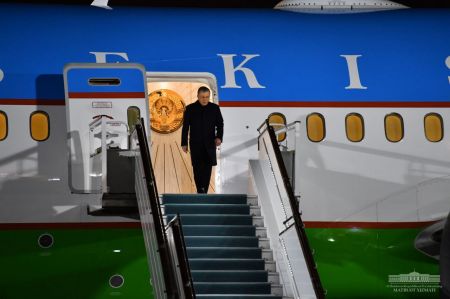 President Shavkat Mirziyoyev Returned to Tashkent