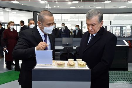 Toshkentda yangi zargarlik korxonasi ochildi Toshkentda yangi zargarlik korxonasi ochildi