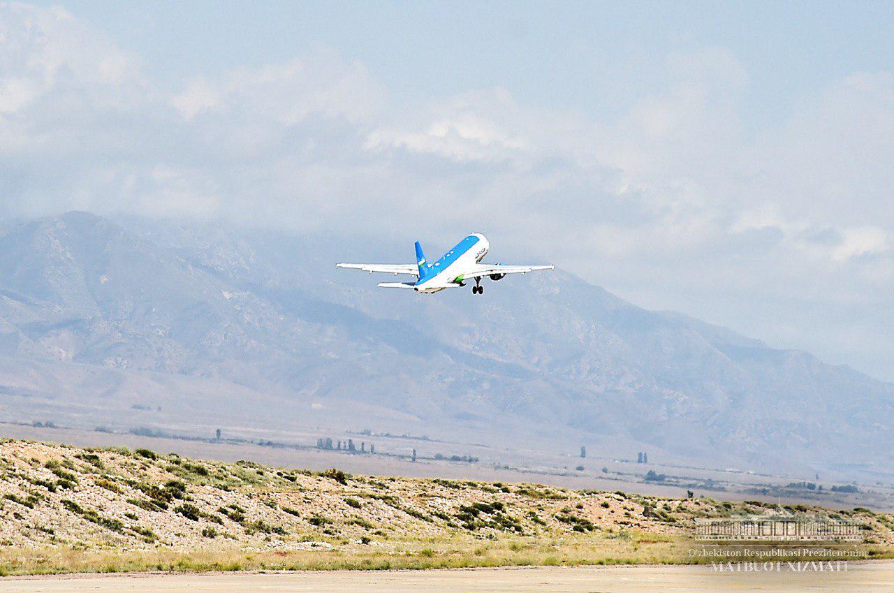 President Shavkat Mirziyoyev departed for Tashkent