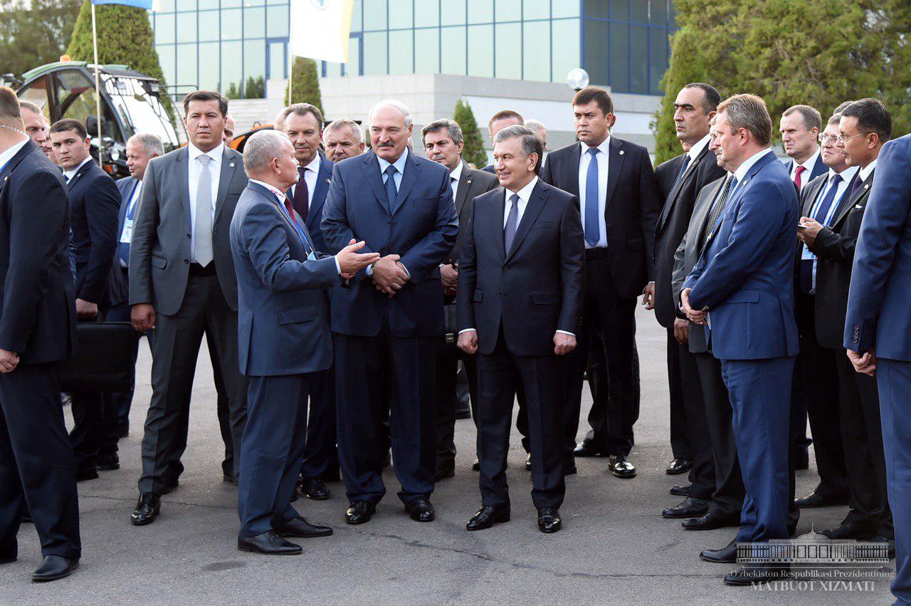 Presidents visited the exhibition Presidents visited the exhibition