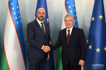 The President of Uzbekistan and the President of the European Council Discuss Issues of Development of Multifaceted Cooperation