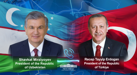 Uzbek and Turkish Leaders Discuss Further Deepening of Strategic Partnership