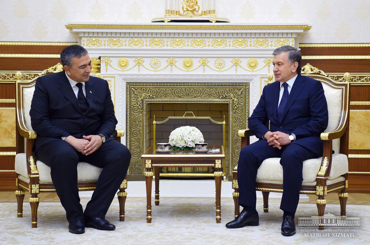 President of the Republic of Uzbekistan received the Deputy Chairman of the Cabinet of Ministers of Turkmenistan