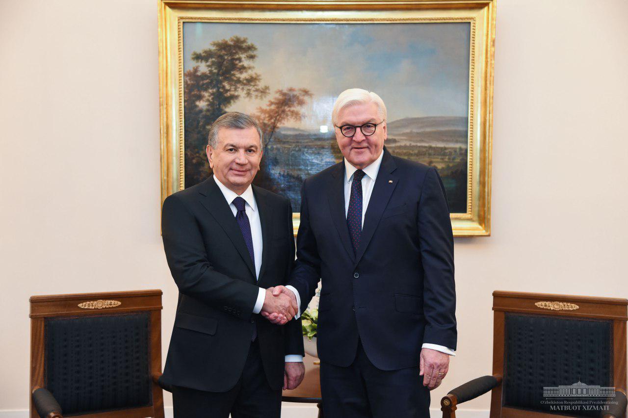 Negotiations kick off between the Presidents of Uzbekistan and Germany