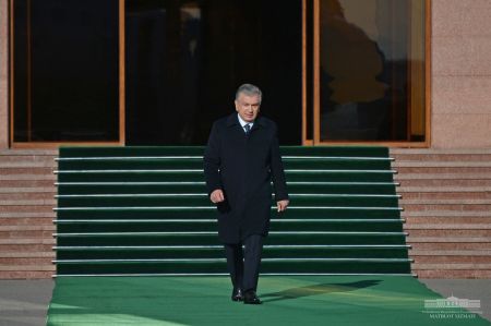 President Leaves for Samarkand President Leaves for Samarkand