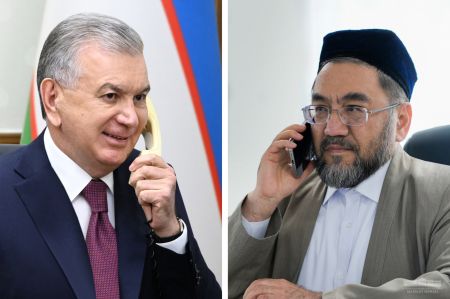 President Asks About Condition of Pilgrims from Uzbekistan