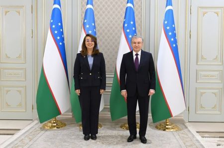 President Receives the UN Deputy Secretary General