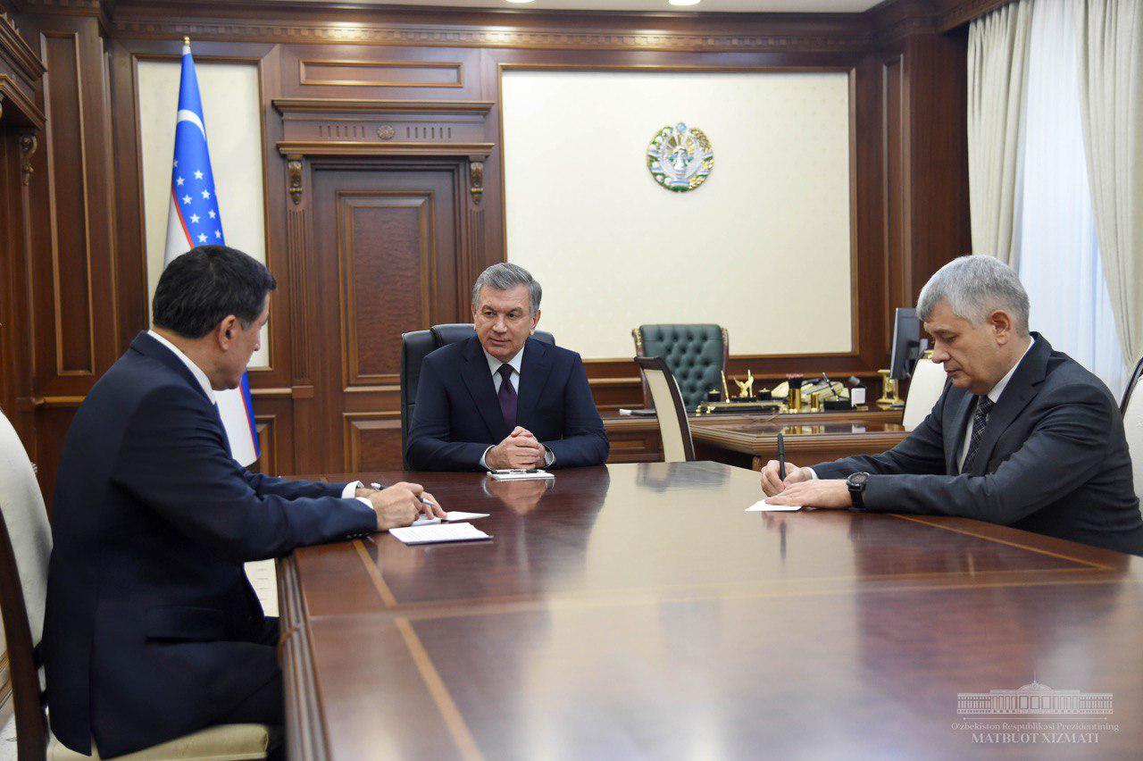 President of the Republic of Uzbekistan receives the newly appointed SCO Secretary-General President of the Republic of Uzbekistan receives the newly appointed SCO Secretary-General