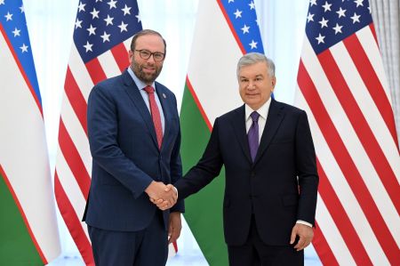 President Shavkat Mirziyoyev receives U.S. House of Representatives delegation