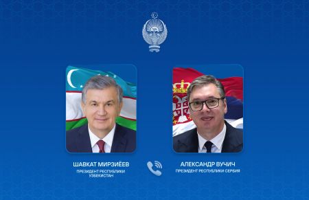 Лидеры Узбекистана и Сербии обсудили дальнейшее укрепление многоплановых отношений