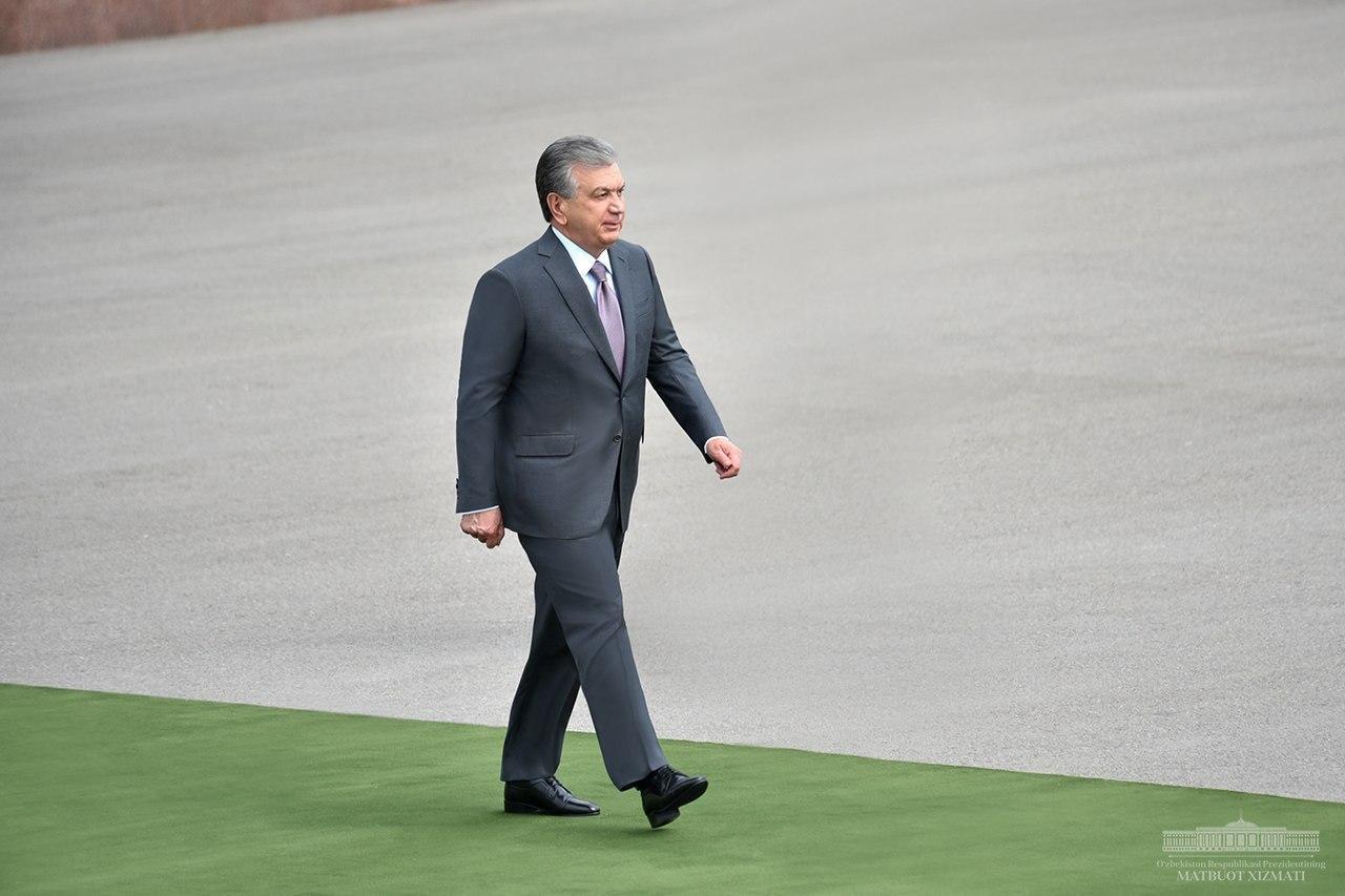The President leaves for Ferghana The President leaves for Ferghana