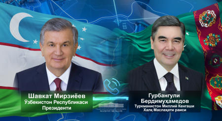 Ўзбекистон Президенти Туркманистон Халқ Маслаҳати Раиси билан телефон орқали мулоқот қилди Ўзбекистон Президенти Туркманистон Халқ Маслаҳати Раиси билан телефон орқали мулоқот қилди