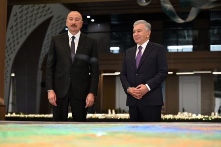 Озарбайжон Президенти Янги Тошкент лойиҳаси билан танишди