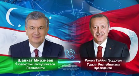 Ўзбекистон ва Туркия етакчилари стратегик шерикликни янада мустаҳкамлаш масалаларини муҳокама қилдилар