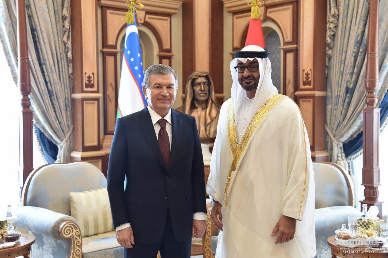 Uzbekistan, UAE Agree to Enhance Trade-Economic, Investment Cooperation 