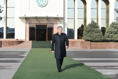 President Leaves for Ferghana President Leaves for Ferghana