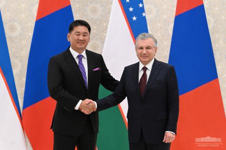 Uzbekistan and Mongolia Presidents Discuss the Prospects for Enhansing Practical Cooperation Uzbekistan and Mongolia Presidents Discuss the Prospects for Enhansing Practical Cooperation