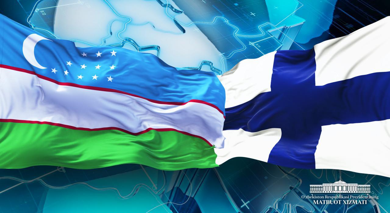 President Shavkat Mirziyoyev congratulates the President of Finland