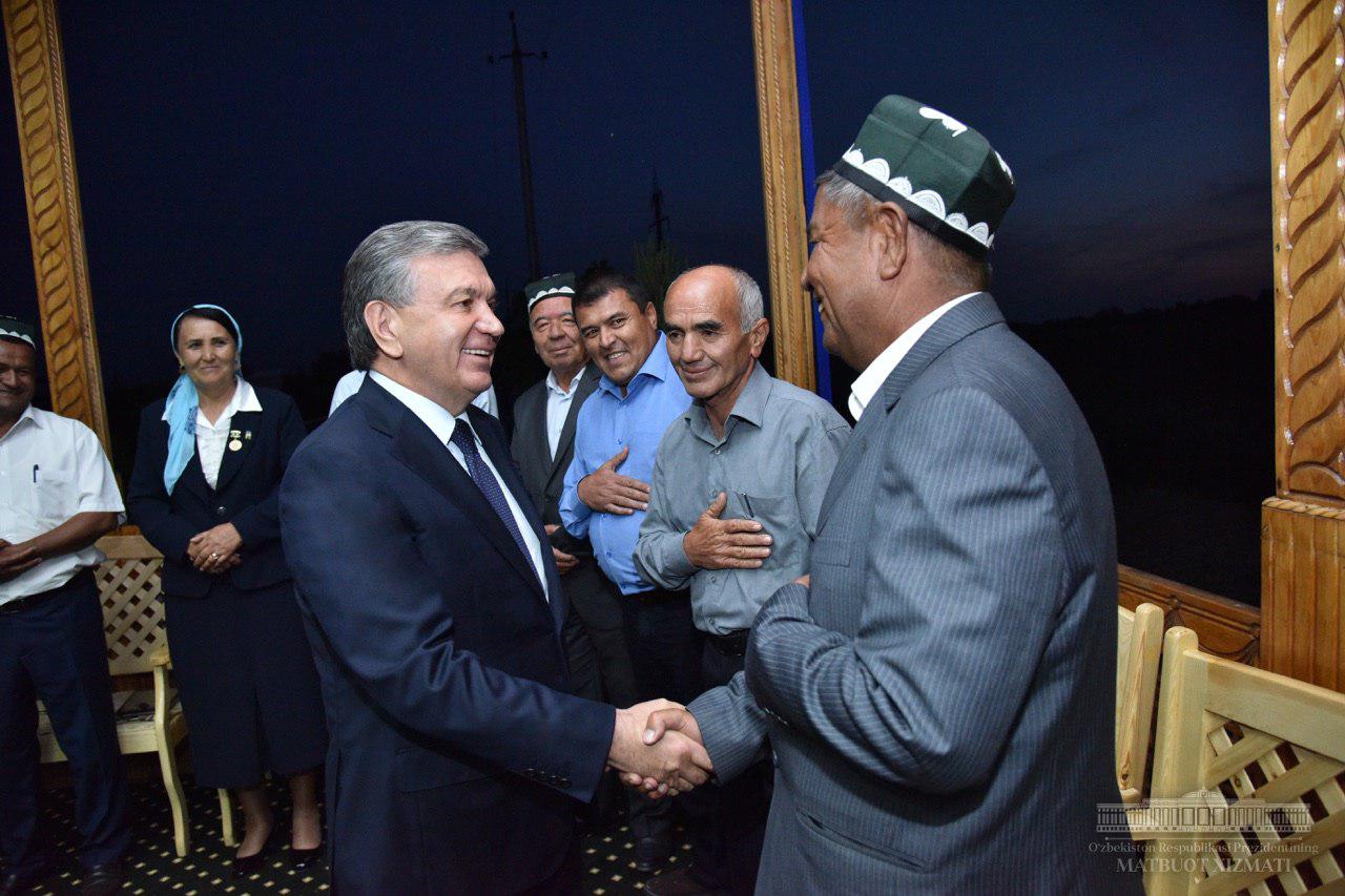 President spoke with farmers 
