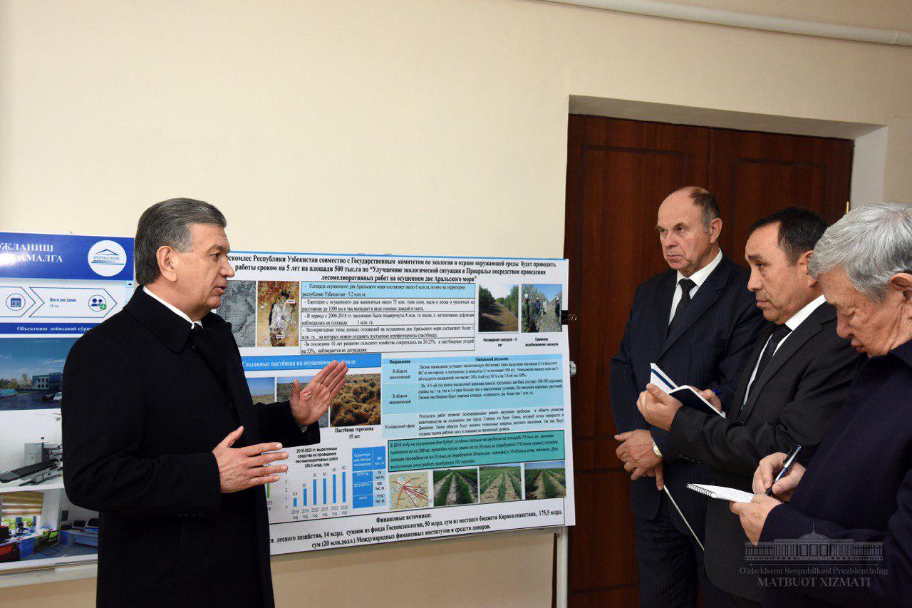 A new town will be built in Muynak A new town will be built in Muynak