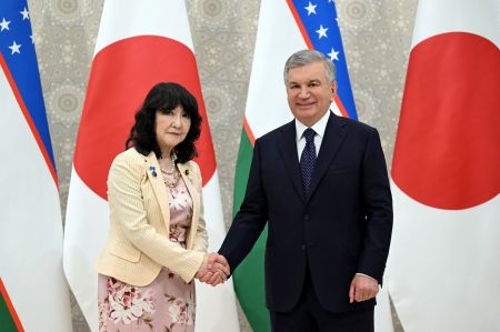 President of Uzbekistan receives delegation led by Japan’s Minister of Finance