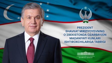 O‘zbekistonda Ozarbayjon madaniyati kunlari ishtirokchilariga