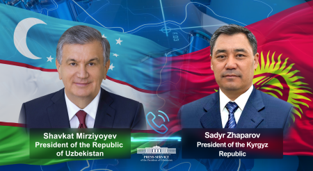 Presidents of Uzbekistan and Kyrgyzstan Exchange Views on Topical Issues of Bilateral Cooperation