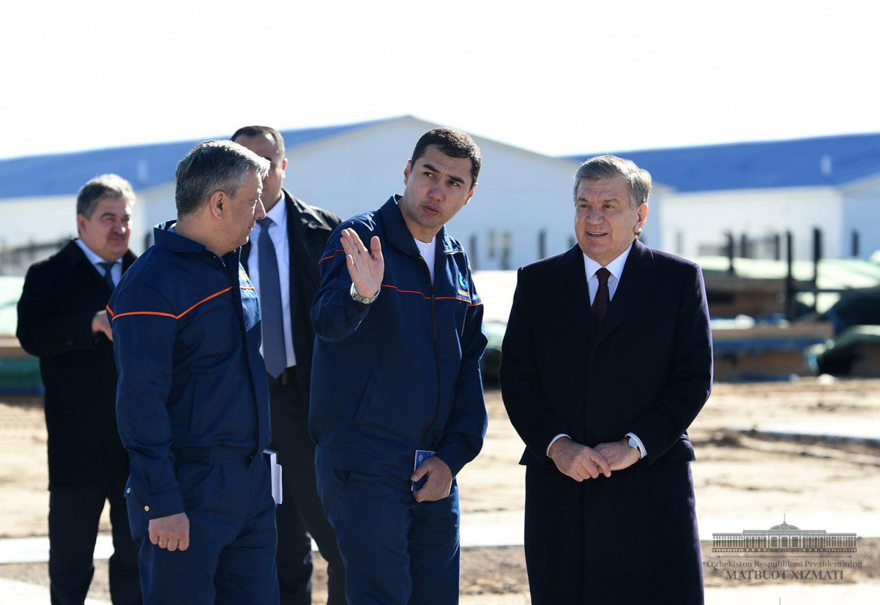 A unique factory is being built in Shurtan A unique factory is being built in Shurtan