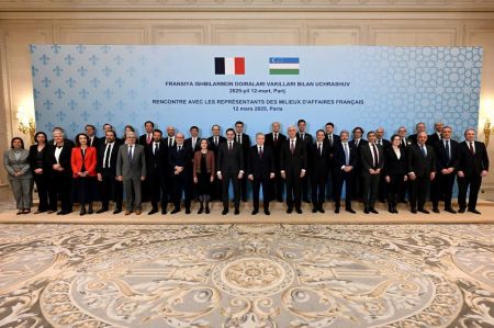 Президентимиз Ўзбекистон билан Франция ишбилармонлари ўртасидаги кўп қиррали ҳамкорликни кенгайтириш муҳимлигини қайд этди