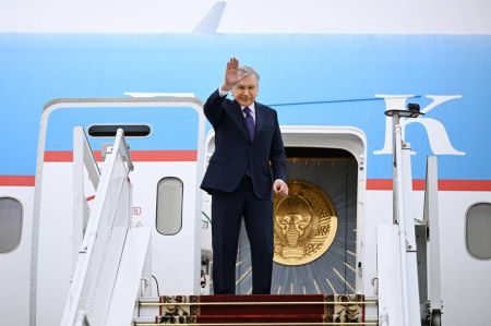 Рабочий визит Президента Узбекистана в Беларусь завершился