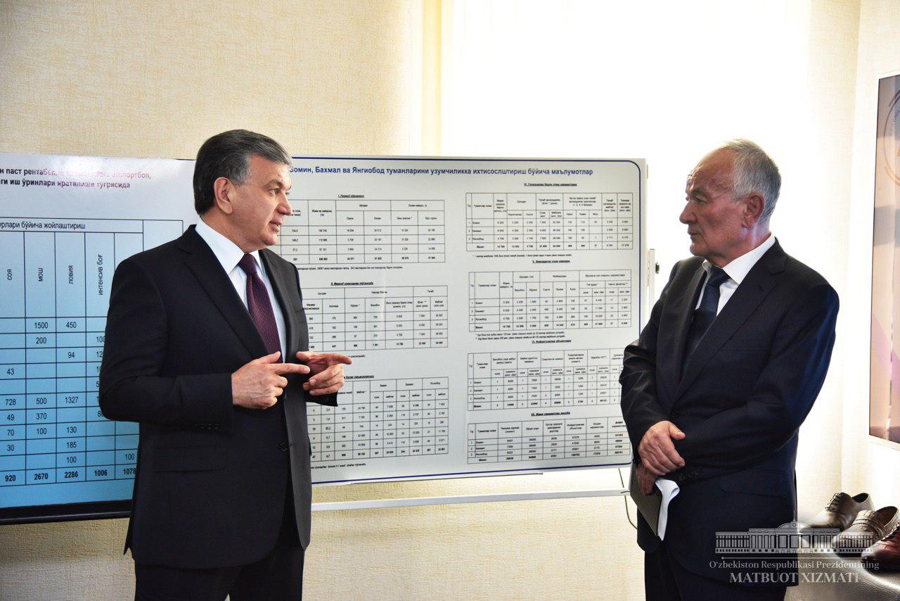 Shavkat Mirziyoyev Manas qishlog‘iga keldi Shavkat Mirziyoyev Manas qishlog‘iga keldi
