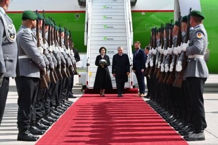 Uzbekistan President's Visit to Germany Begins