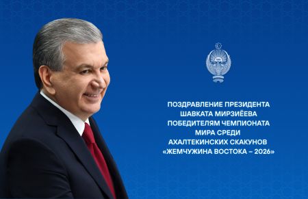 Победителям чемпионата мира среди ахалтекинских скакунов «Жемчужина Востока – 2026»