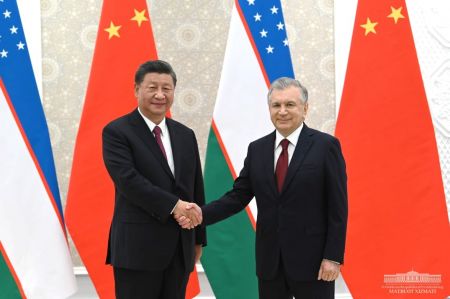 A Solemn Welcome for the President of China A Solemn Welcome for the President of China