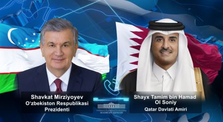 O‘zbekiston va Qatar yetakchilari ikki tomonlama munosabatlarning dolzarb masalalarini muhokama qildilar