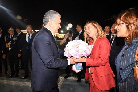 Италия Бош вазири Самарқандга келди