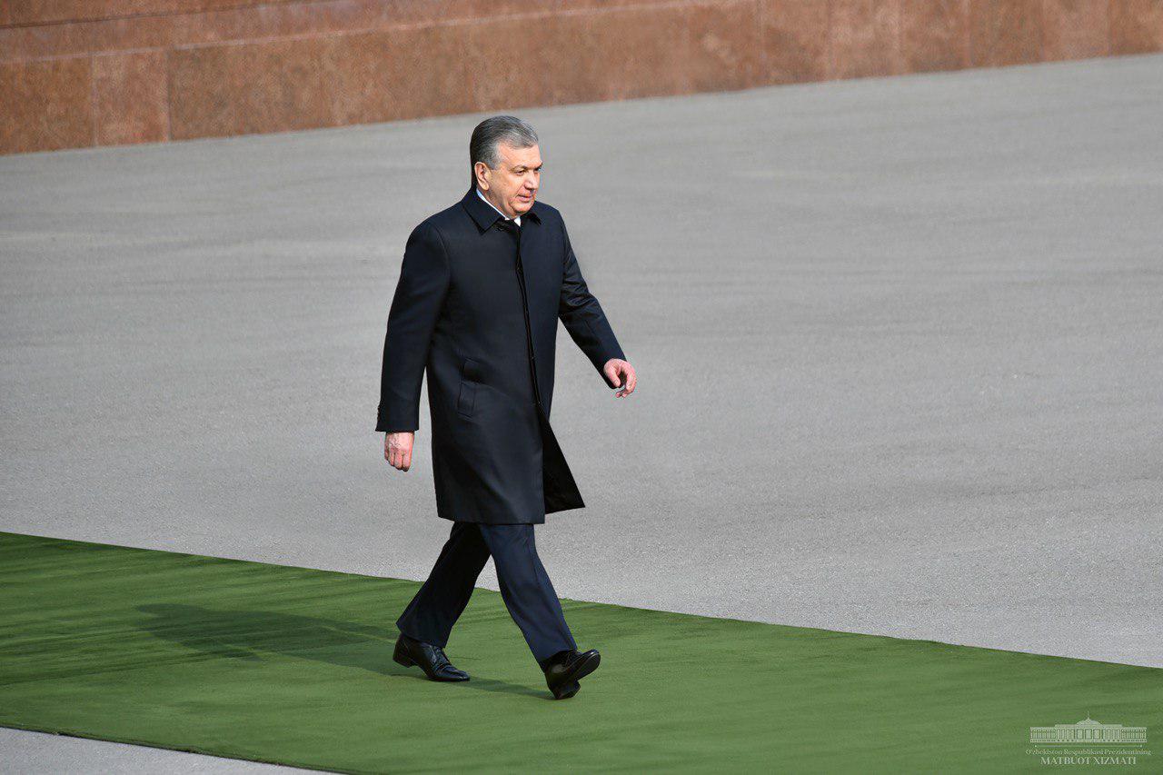 The President leaves for Khorezm The President leaves for Khorezm
