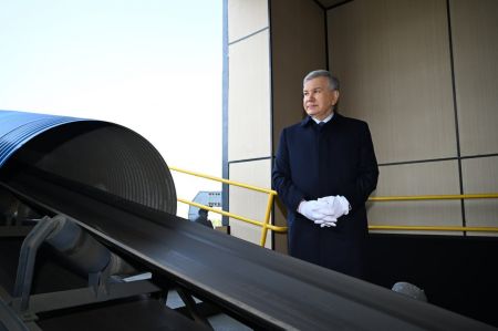 Prezidentimiz mis konsentratini ishlab chiqarish jarayonini kuzatdi