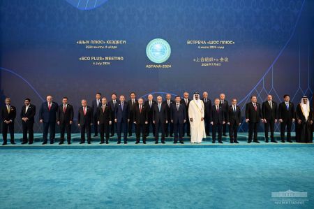 President of Uzbekistan stresses the importance of the SCO Plus Meetings role in development of multifaceted partnership within the Organization